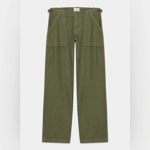 Aritzia TNA Size 4 Marco Pant - Green - Picture 3 of 12